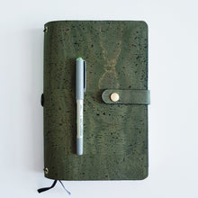 Load image into Gallery viewer, Cork Leather Notebook