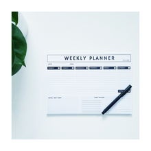 Load image into Gallery viewer, A4 Weekly Desk Planner