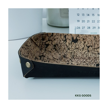 Load image into Gallery viewer, Cork Leather Valet Tray