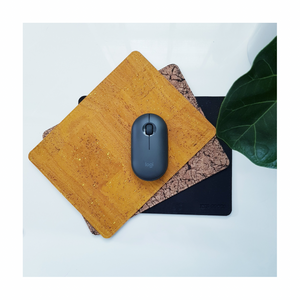 Cork Leather Mouse Mat
