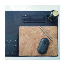 Load image into Gallery viewer, Cork Leather Mouse Mat